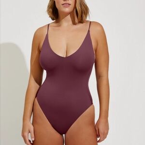 Left On Friday Plum One Piece Swimsuit